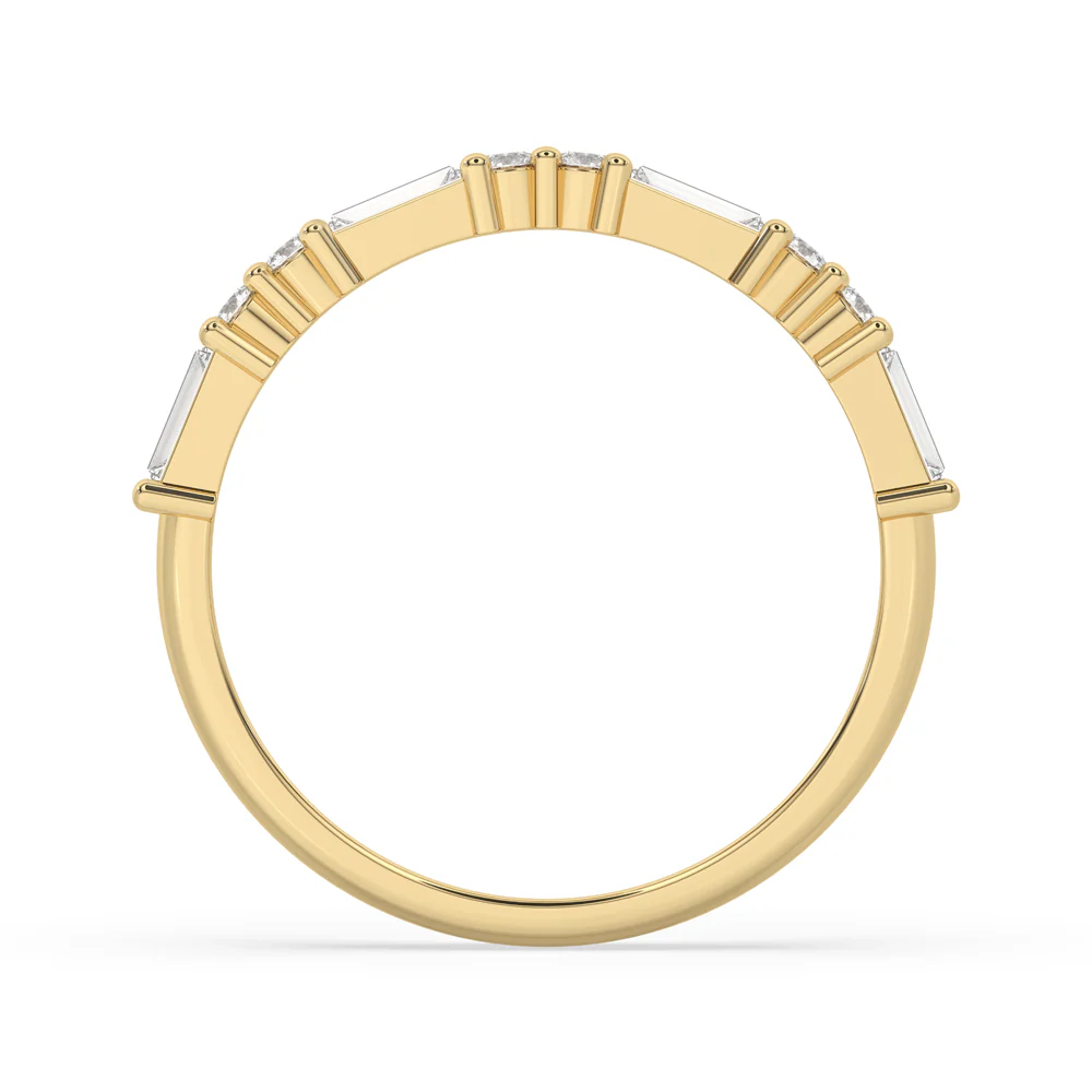 Baguette Diamond Band - IGI Certified - Image 4