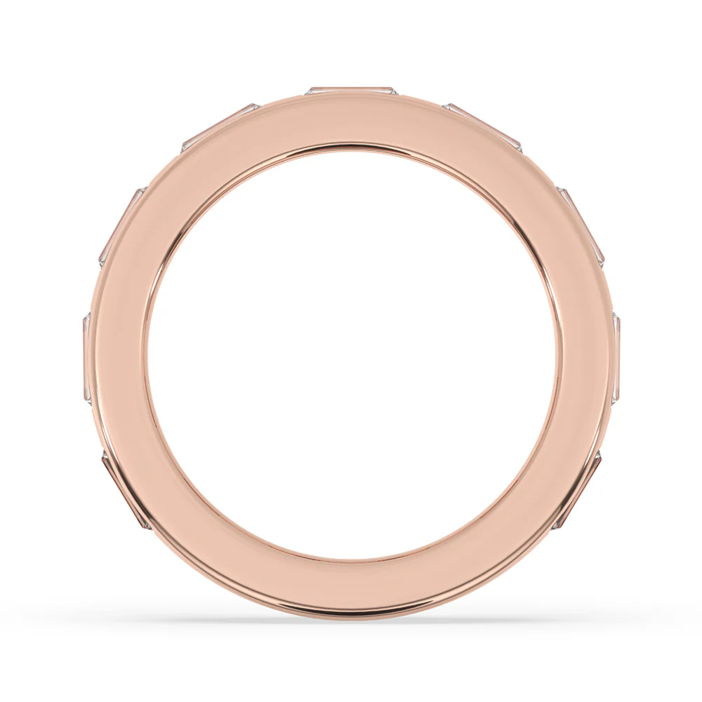 Baguette Wedding Band - Full Eternity - Image 4
