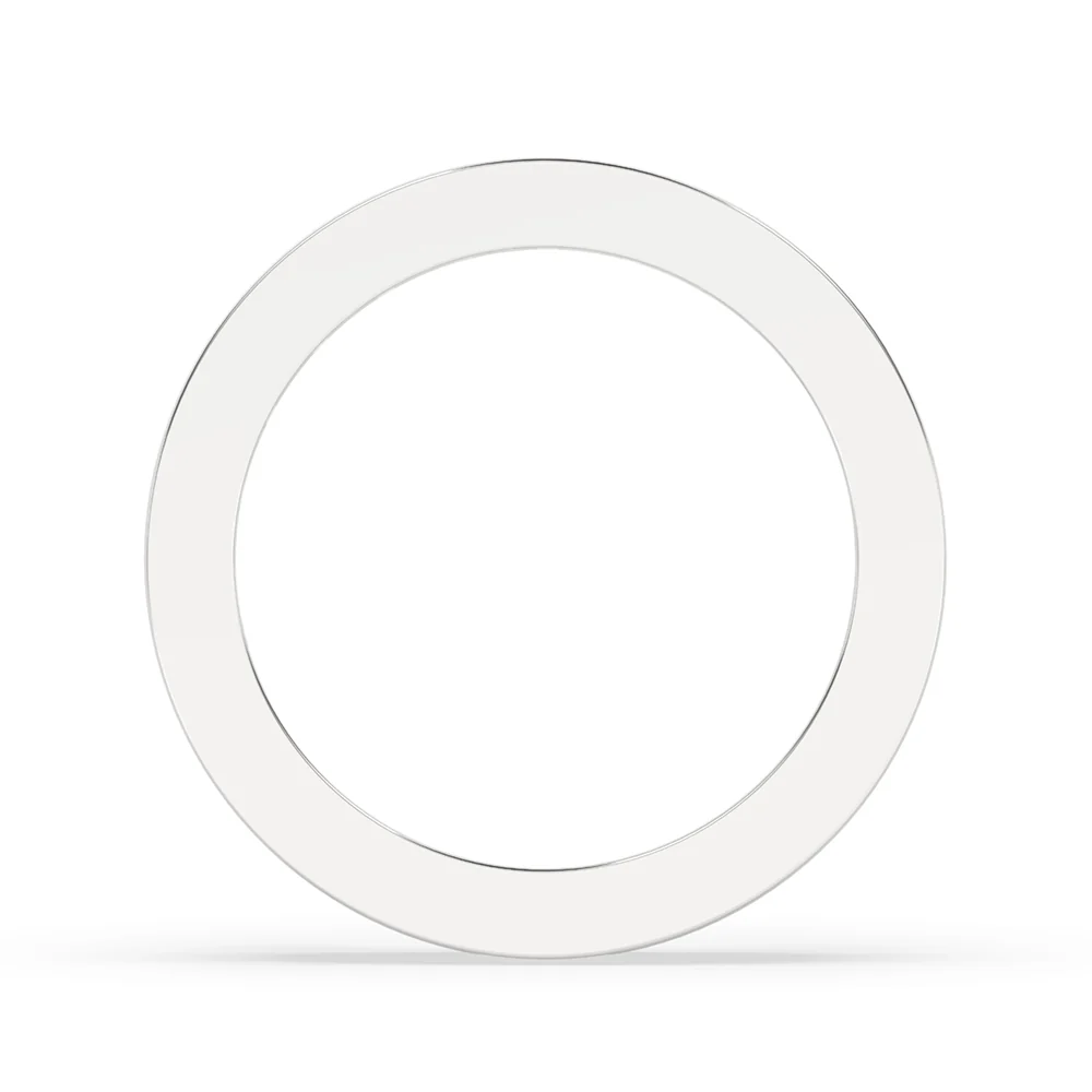 Channel Set Wedding Band - Princess Cut Diamond - Image 4