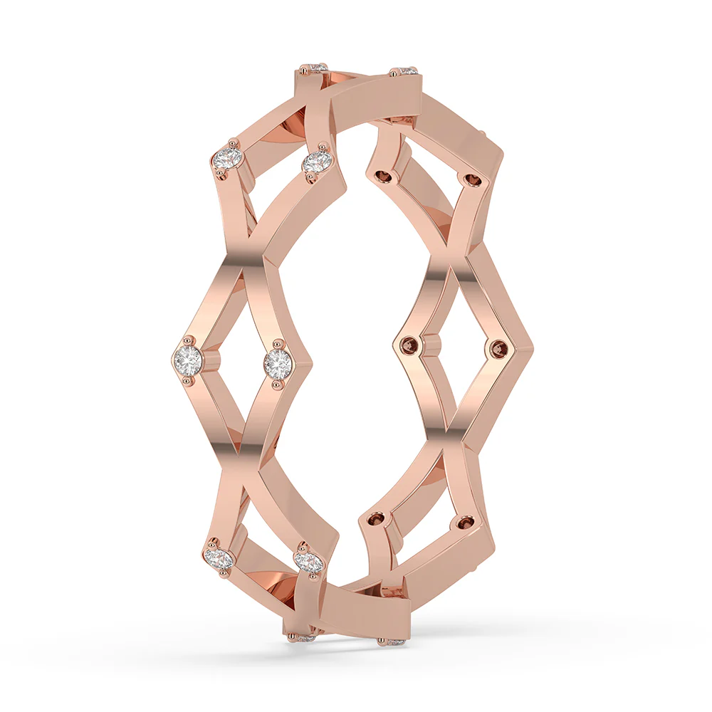 Criss Cross Band With Zig Zag style - Image 3