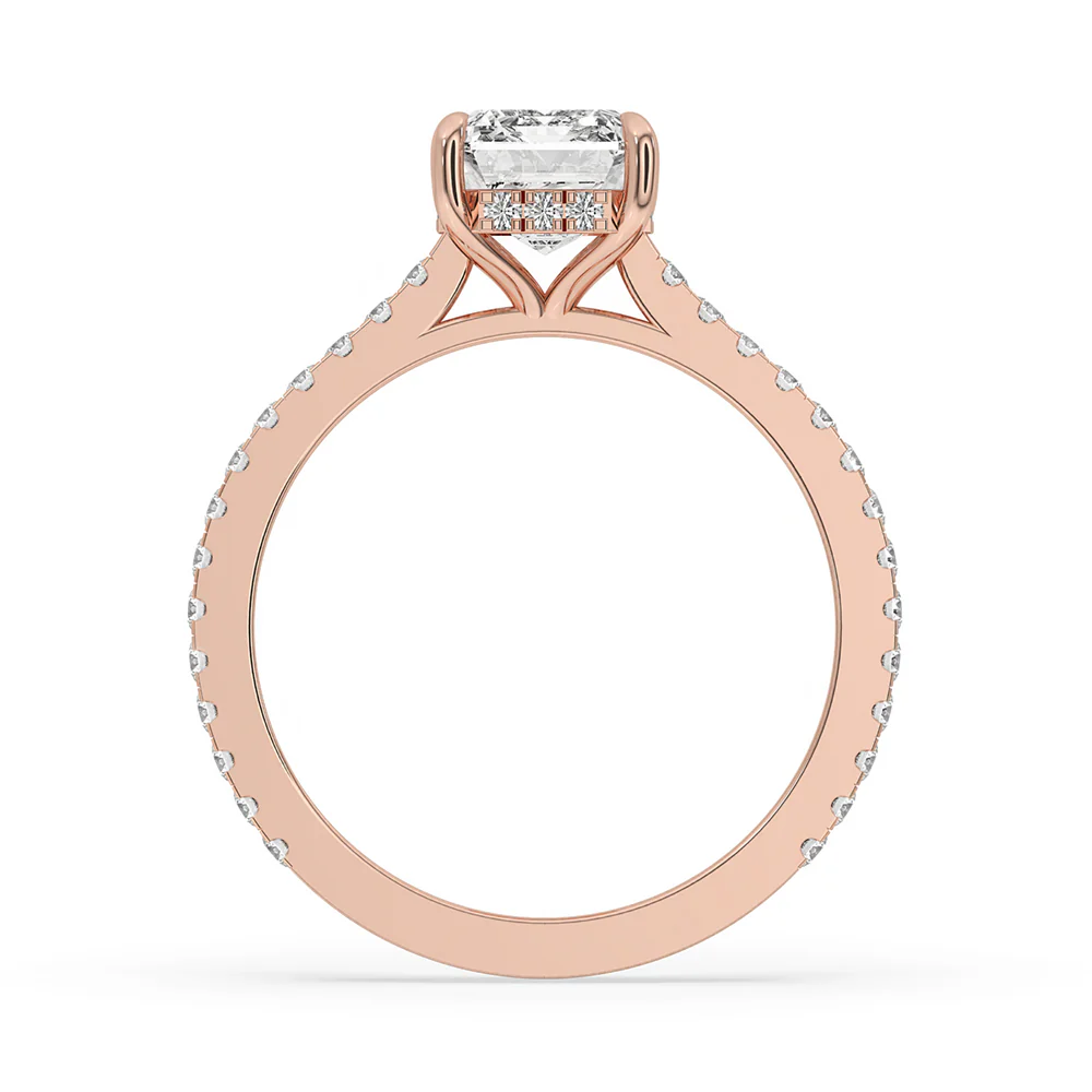 Emerald Cut Diamond Ring - Image 2