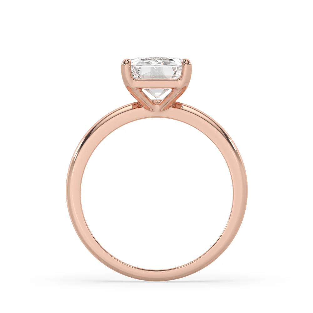 Emerald Cut Diamond Ring - Image 3