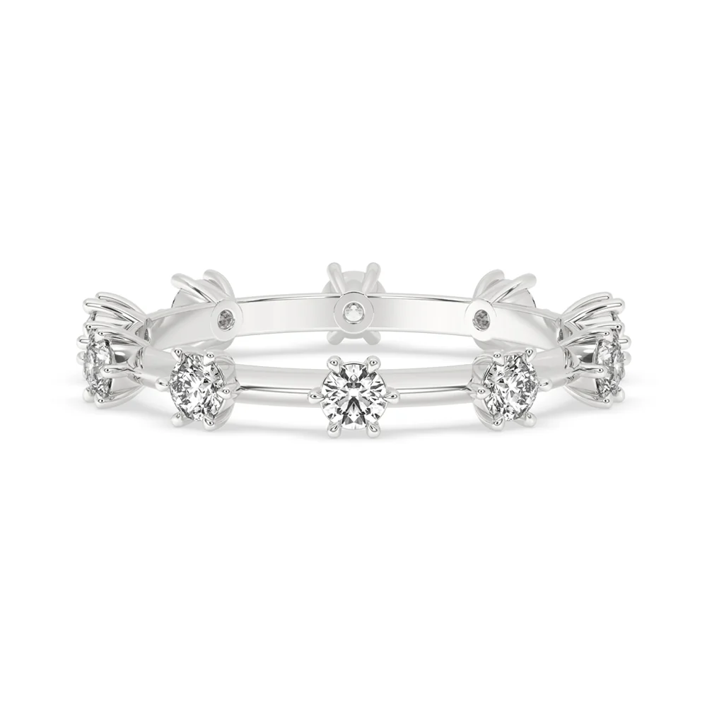 Eternity Wedding Band - Distant Pave