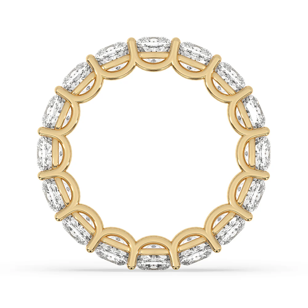 Full Eternity Cushion Cut Diamond Band - Image 4