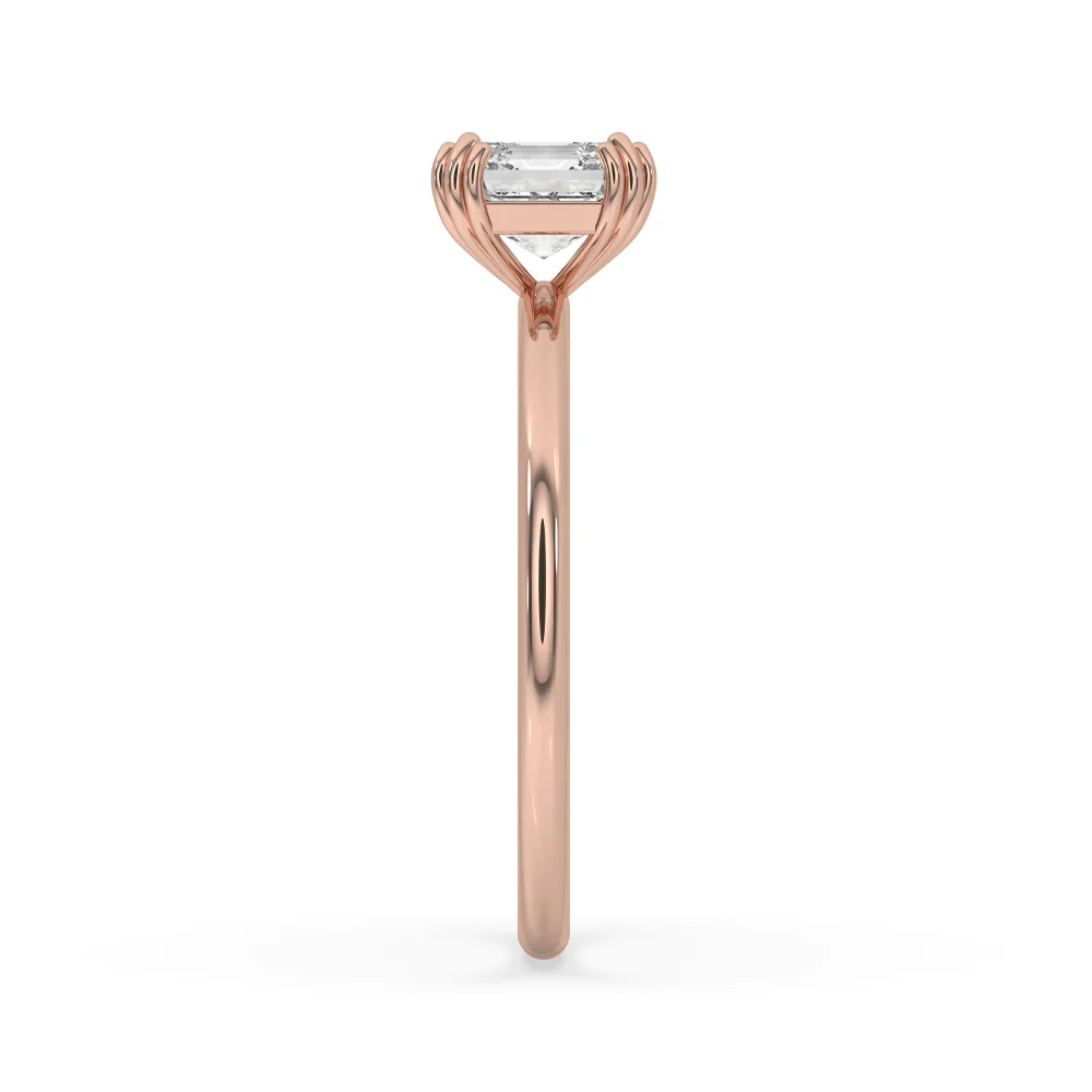 Gold Solitaire Engagement Ring for Timeless Elegance - Image 4