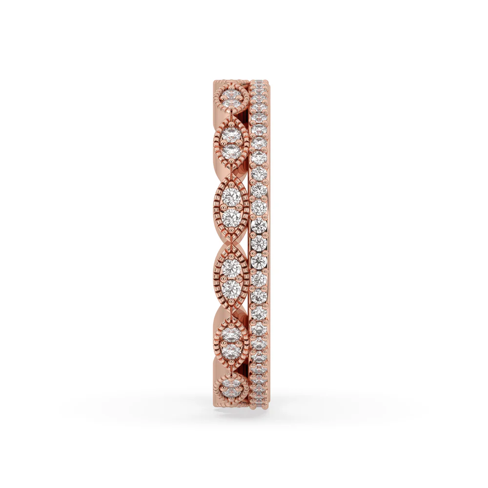 Milgrain Wedding Band - Image 3