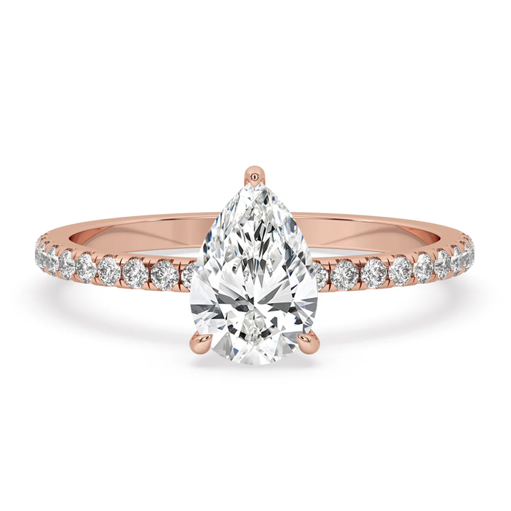 Pear Shape Engagement Ring