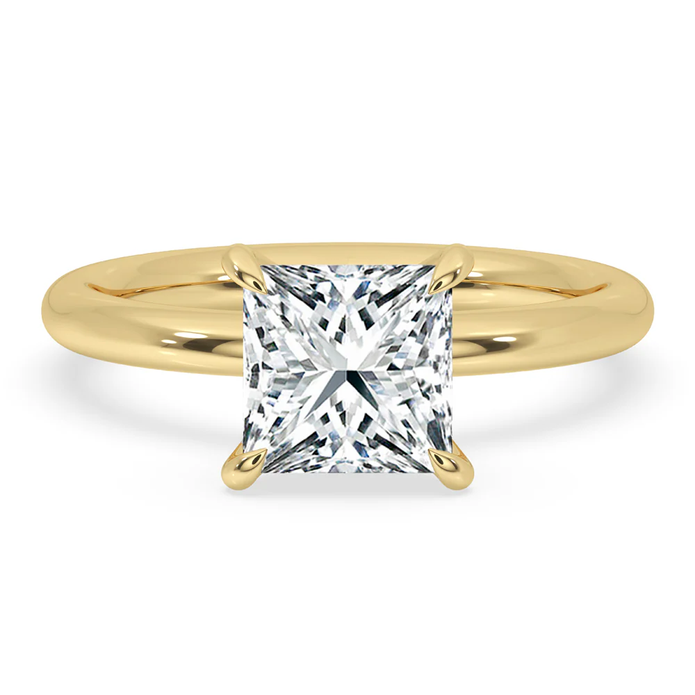 Princess Cut Solitaire Ring