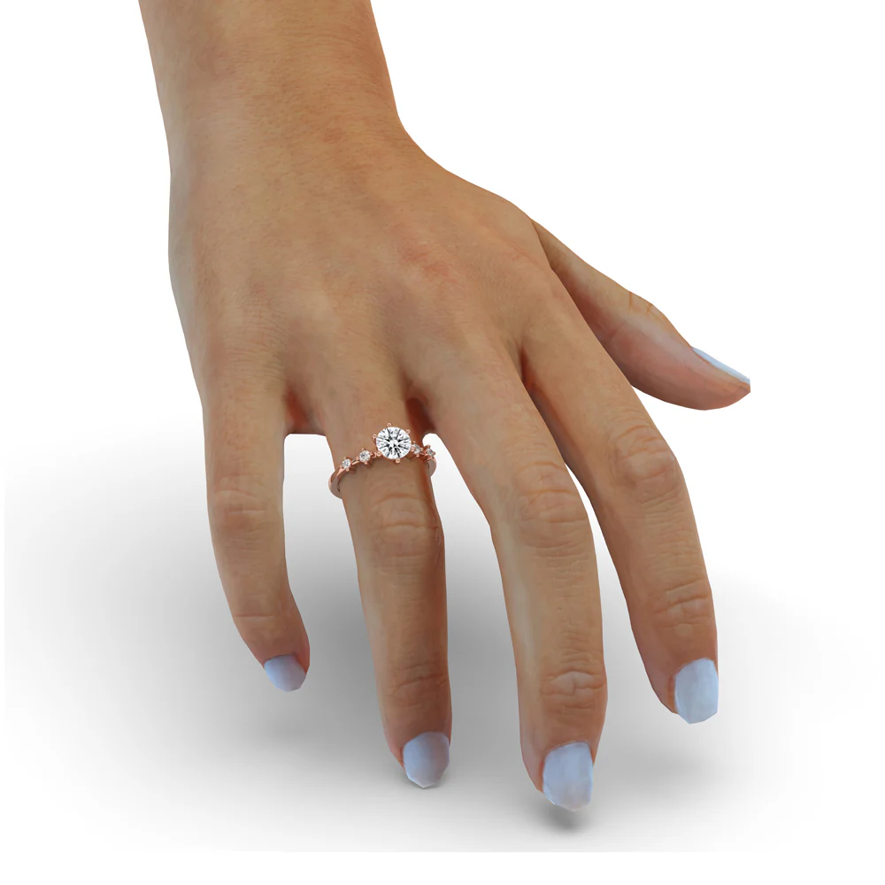 Round Diamond Engagement Ring - Image 2