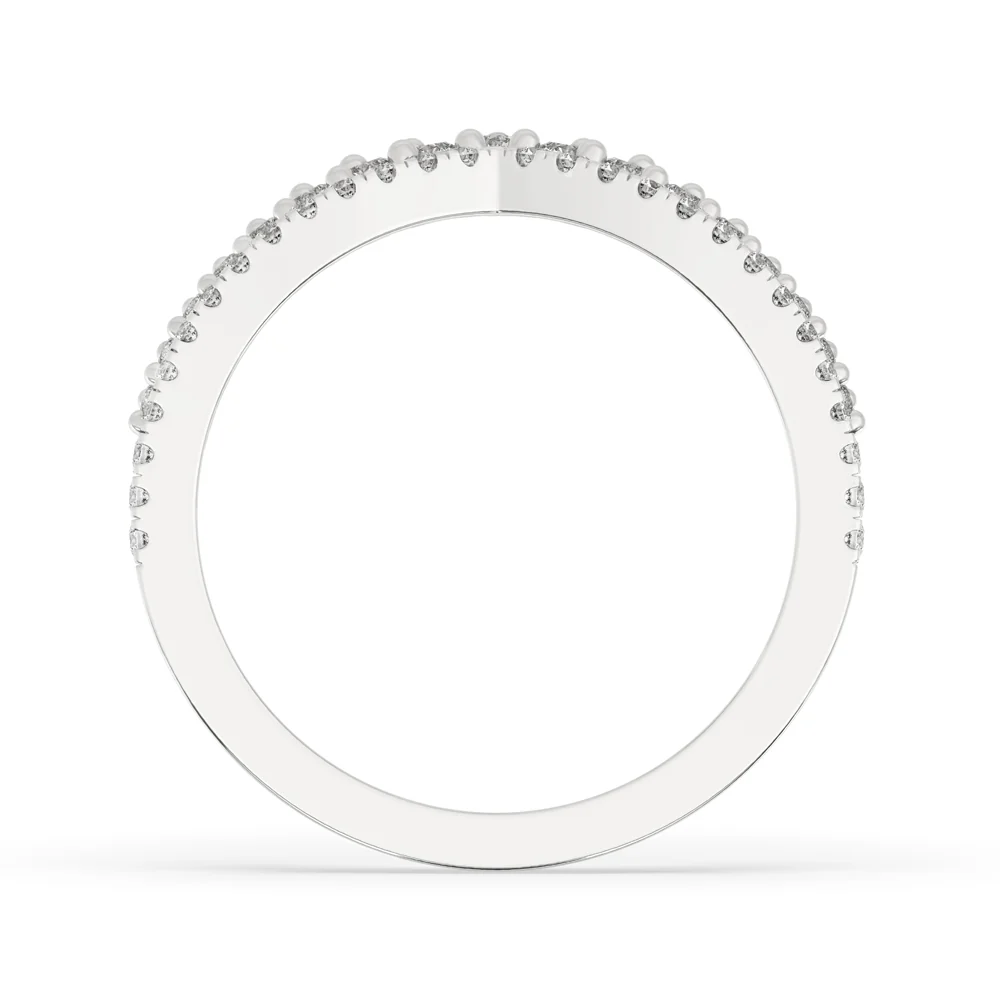 Round Diamond Eternity Band - Half Eternity - Image 4