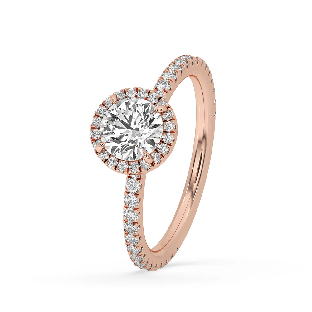 Round Engagement Ring - Image 2