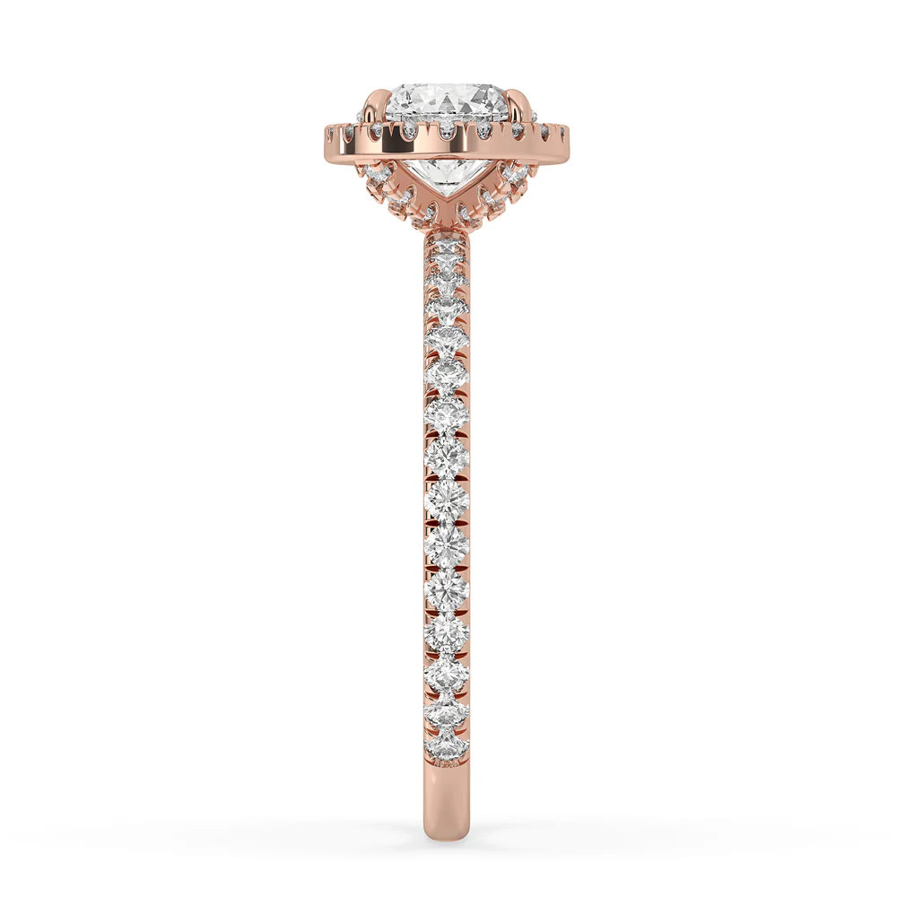 Round Engagement Ring - Image 4