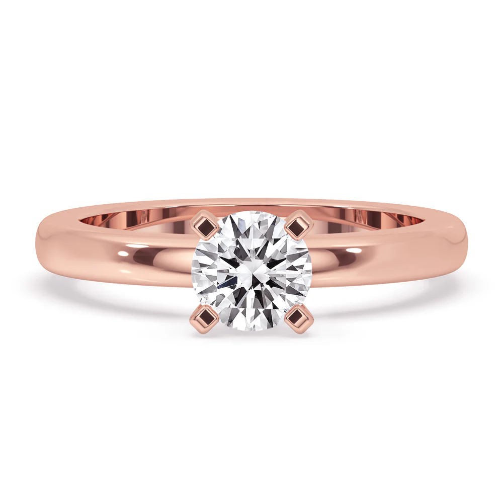 Round Solitaire Diamond Ring
