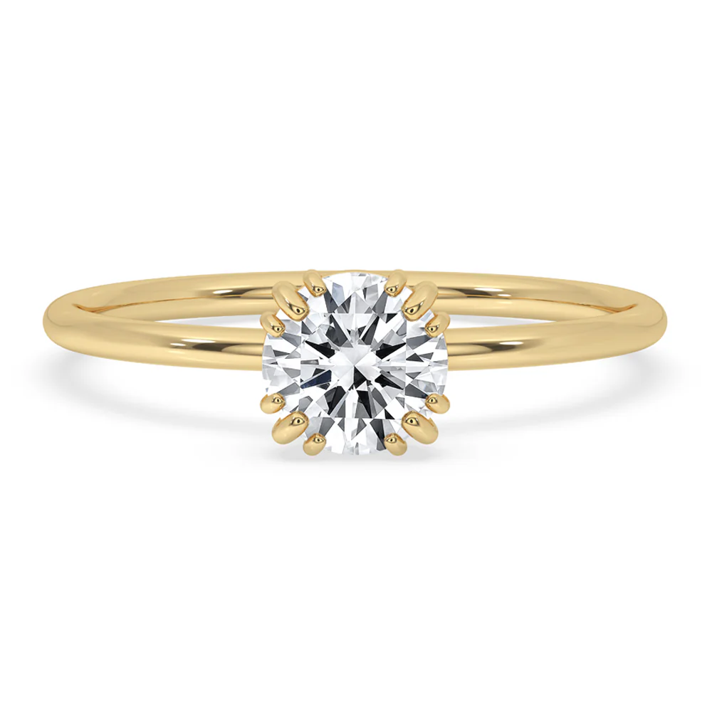 Round Solitaire Engagement Ring
