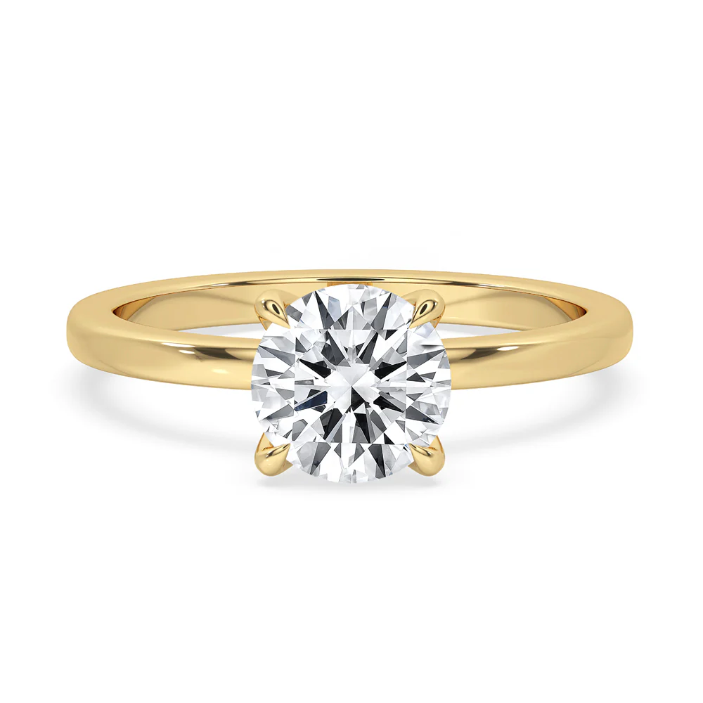 Round Solitaire Engagement Ring