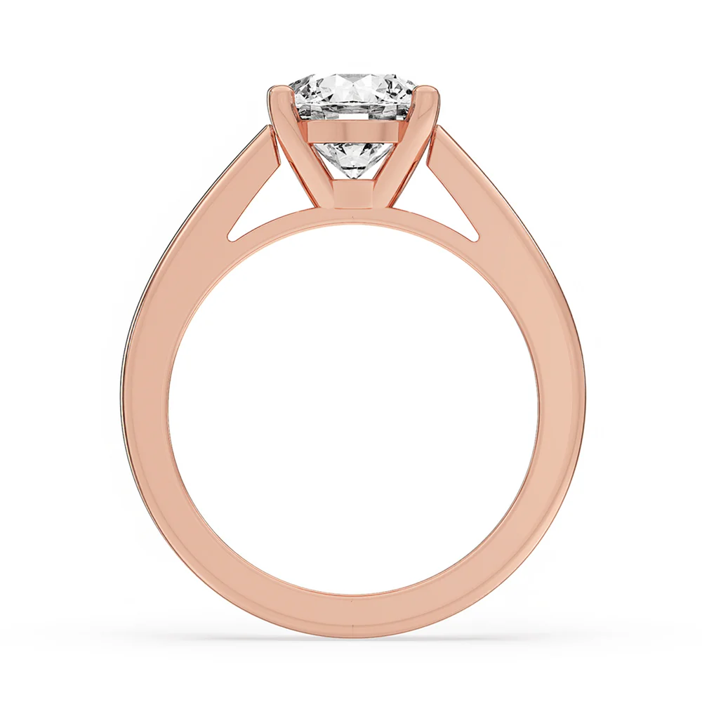 Round Solitaire Ring - Image 3
