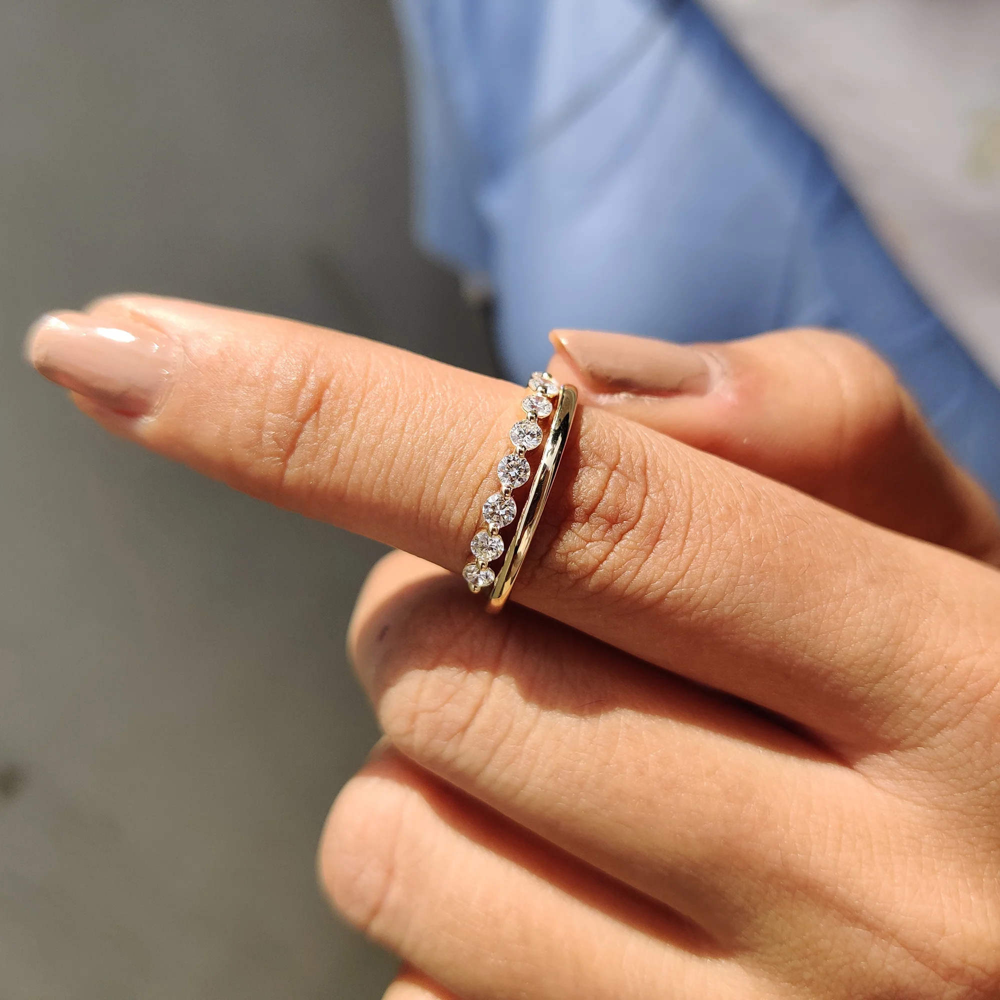 Simple Comfort Fit Wedding Band - Image 8