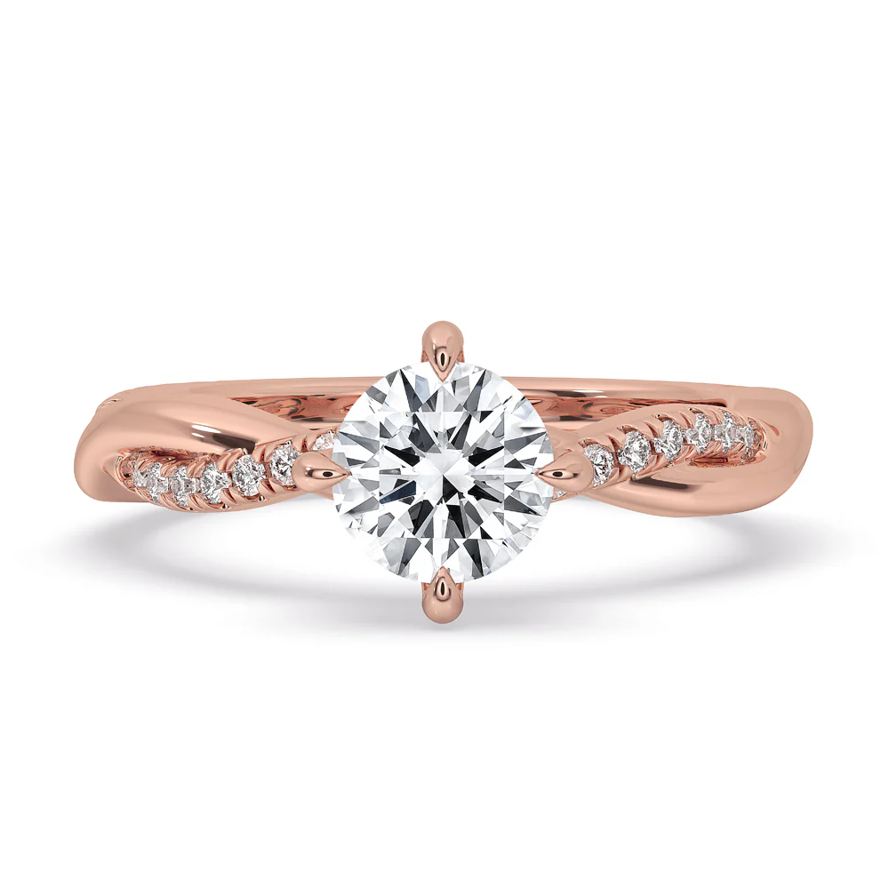 Twisted Engagement Ring