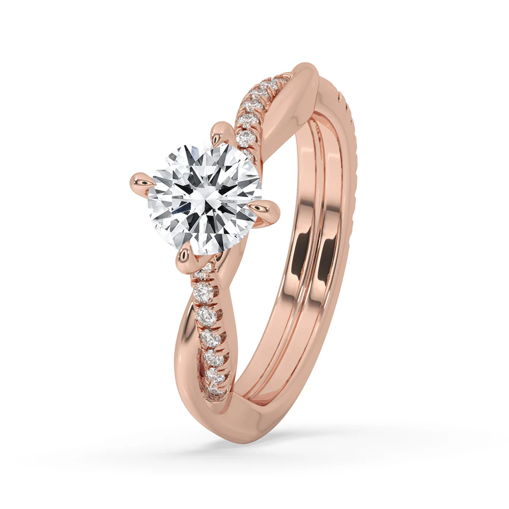 Twisted Engagement Ring - Image 2