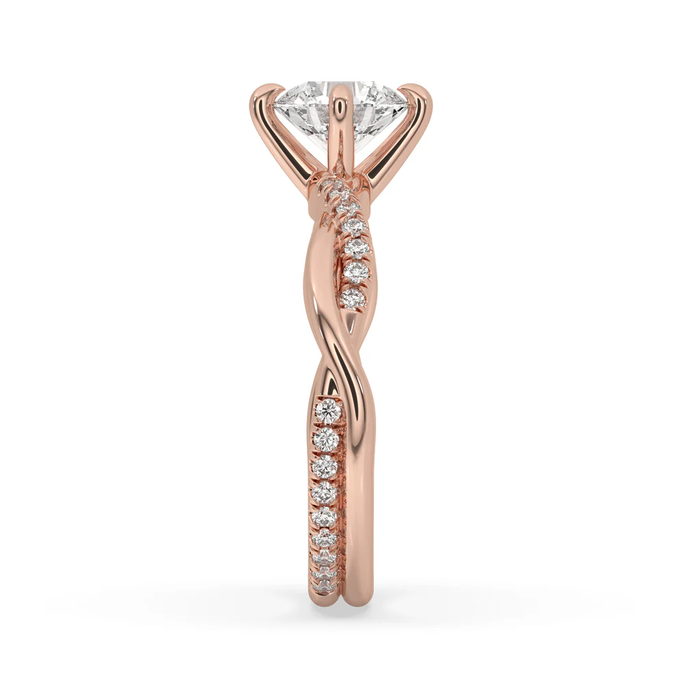 Twisted Engagement Ring - Image 3