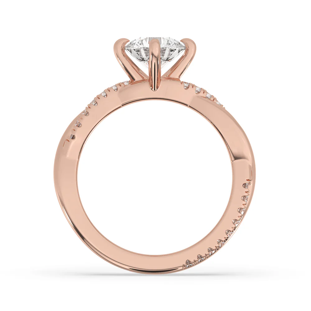 Twisted Engagement Ring - Image 4